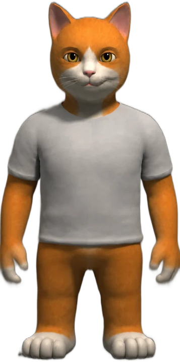 Rusty standing in the empty room